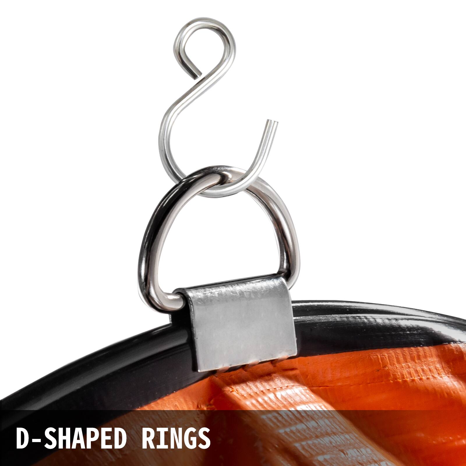 D-shaped rings