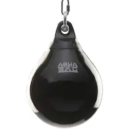 Aqua Training Bag - 15" Fitness 75 lb. Punching Bag - Black Eye