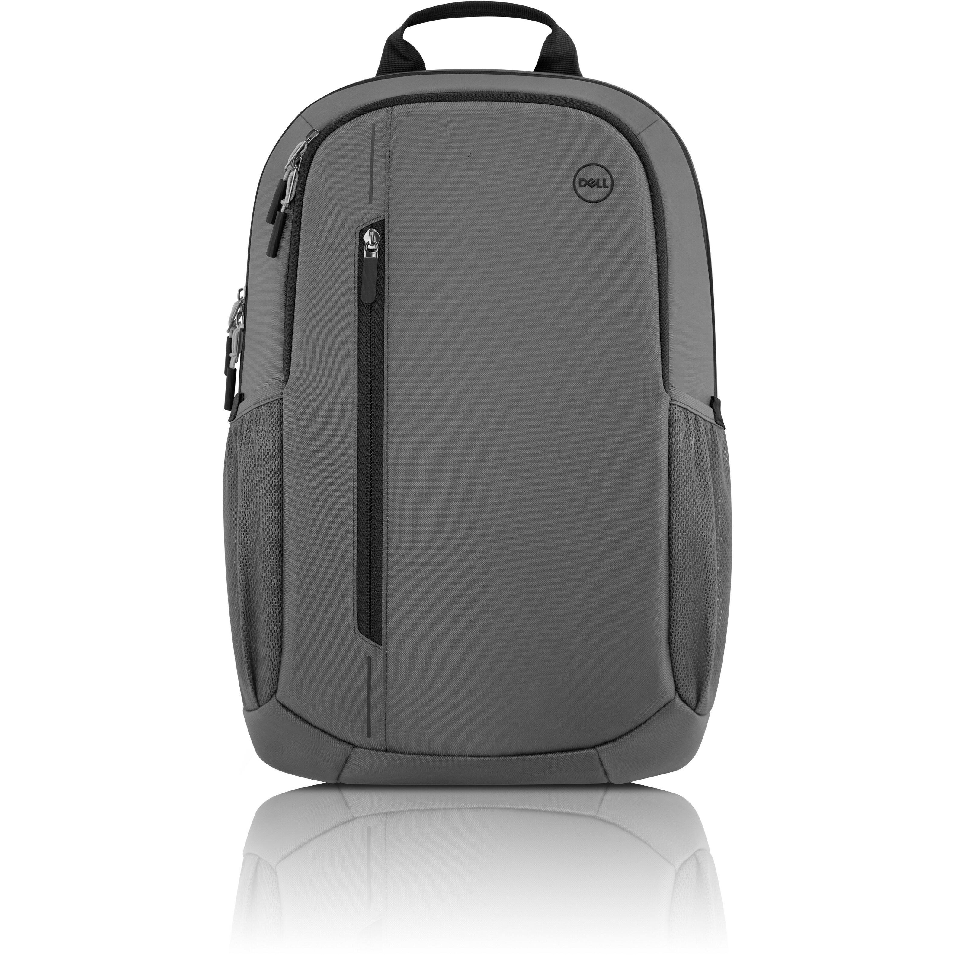 Alt View 3. Dell - Dell EcoLoop Urban CP4523G Carrying Case (Backpack) for 15" Notebook - Gray - Weather Resistant - Plastic, 420D - Charcoal Gray.