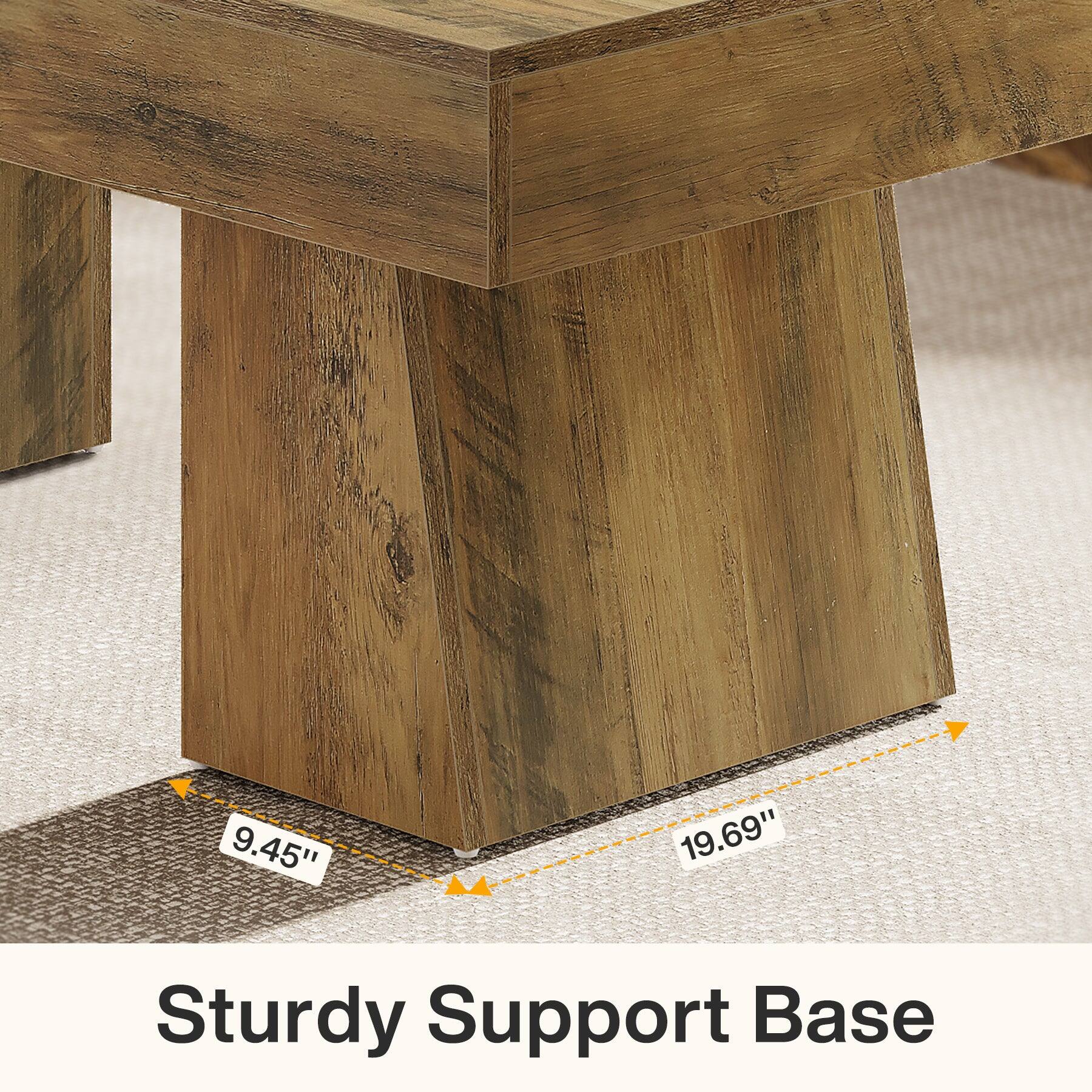 9.45"  
19.69"  
Sturdy Support Base