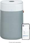 Blueair - Blue Pure 211i Max 3000 Sq. Ft HEPASilent Smart Extra-Large Room Air Purifier - White/Gray