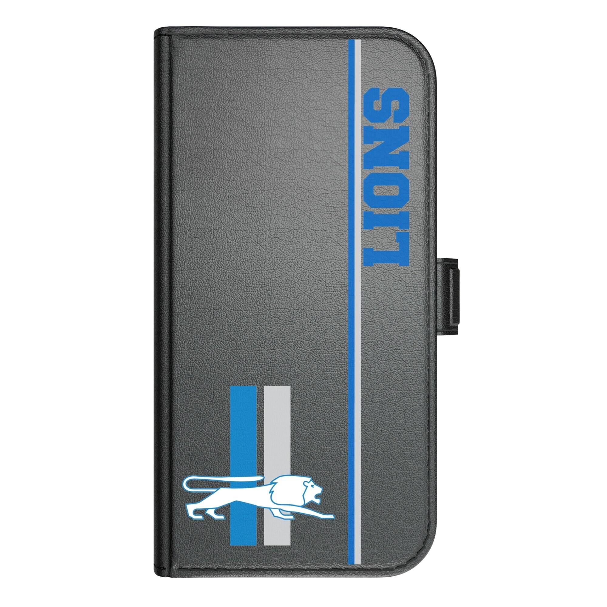 Alt View 2. Keyscaper - Detroit Lions iPhone Folio 2.0 Case - 17 - Black.