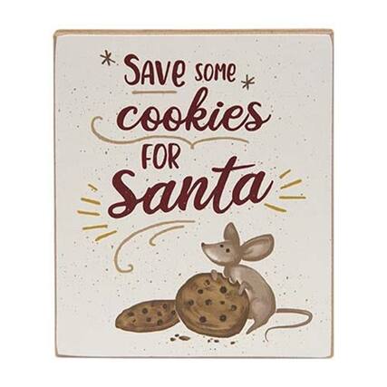* Save some * cookies FOR Santa