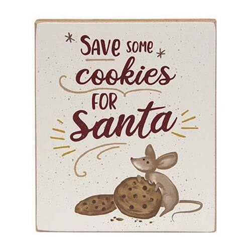 * Save some * cookies FOR Santa