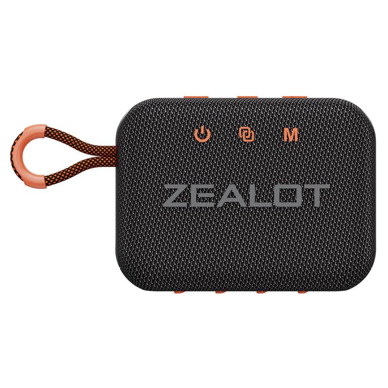 Alt View 2. Cluzine - Mini Portable Wireless Bluetooth Speaker Outdoor Audio with Enhanced Bass Stereo Sound.