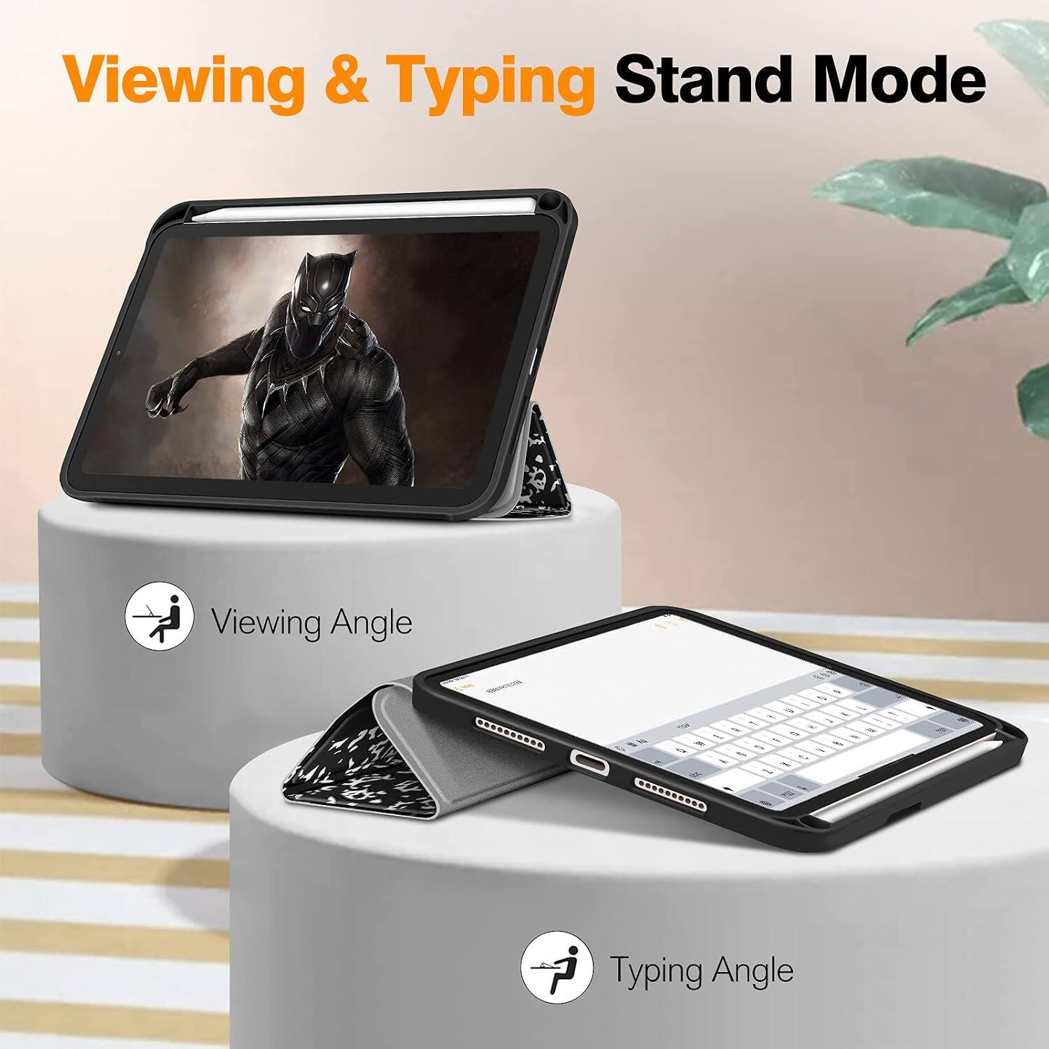 Viewing & Typing Stand Mode

Viewing Angle

Typing Angle