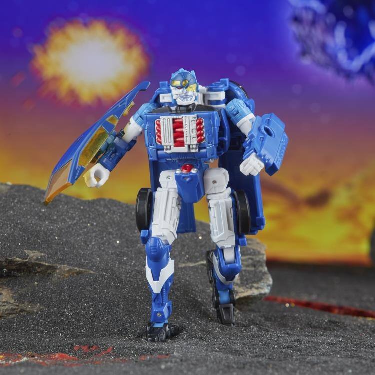 Alt View 6. Transformers - Robots in Disguise 2001 Universe Autobot Side Burn Legacy Deluxe Class | Transformers: Legacy United.