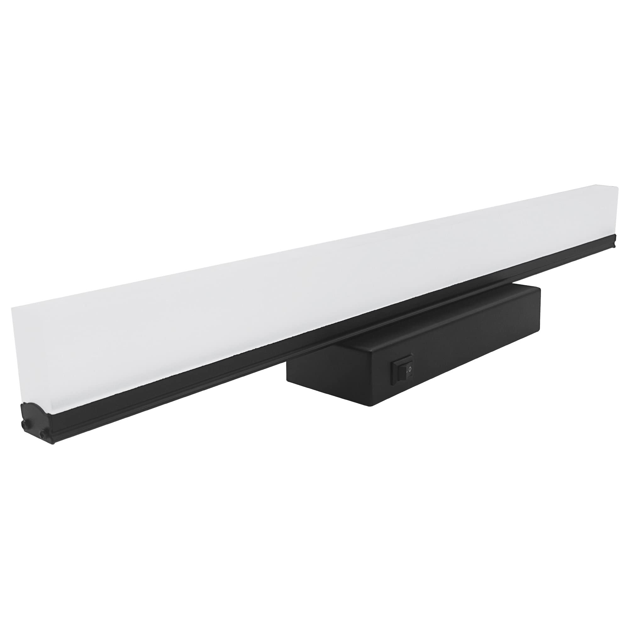 Front. Earthley Blooms - v v Dc Rv Vanity Light Fixtures With nch Led Wall Sconces Bathroom Mirror Lens Interior Lights For Camper M - Black.