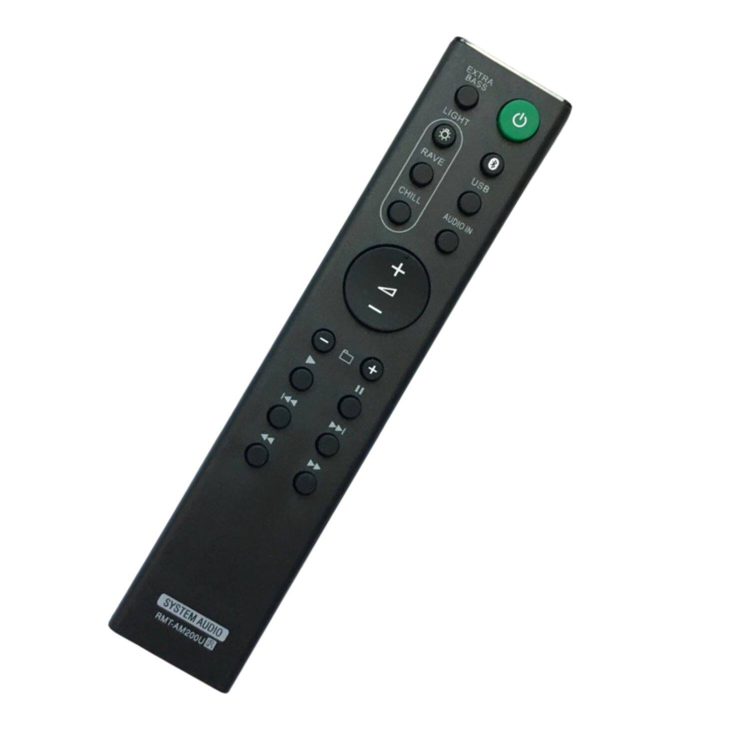 BASS LIGHT RAVE CHILL USB AUDIO IN

EXTRA BASS

SYSTEM AUDIO RMT-AM200U