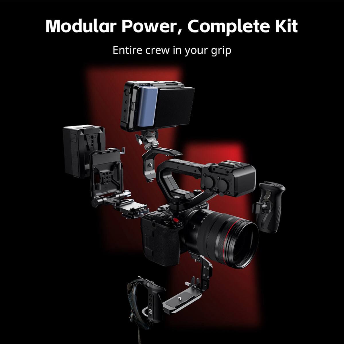 Modular Power, Complete Kit  
Entire crew in your grip