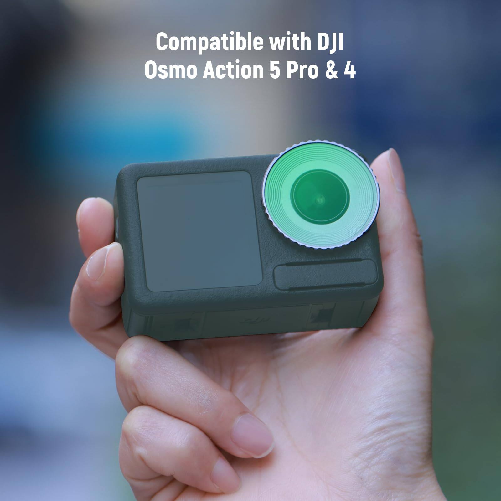 Compatible with DJI Osmo Action 5 Pro & 4