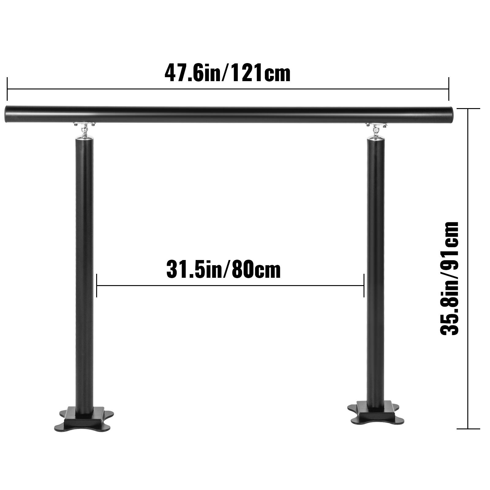47.6in/121cm
31.5in/80cm
35.8in/91cm