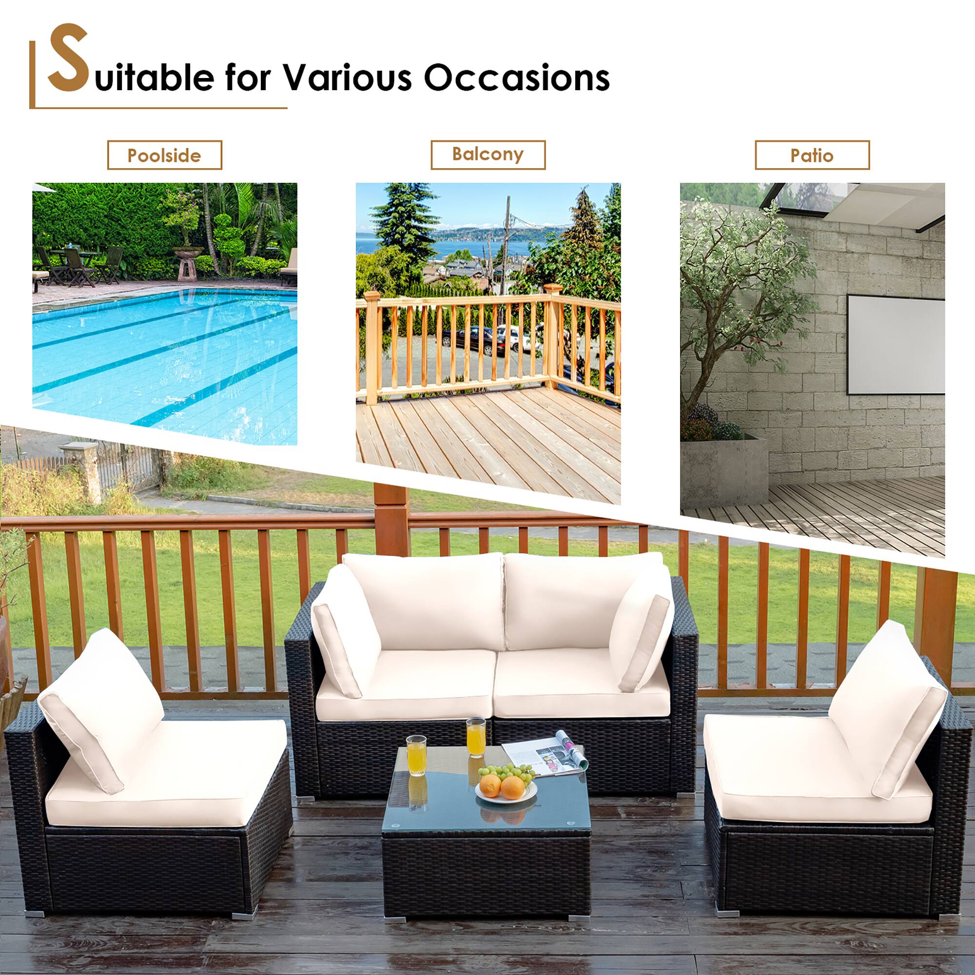 Suitable for Various Occasions Poolside Balcony Patio