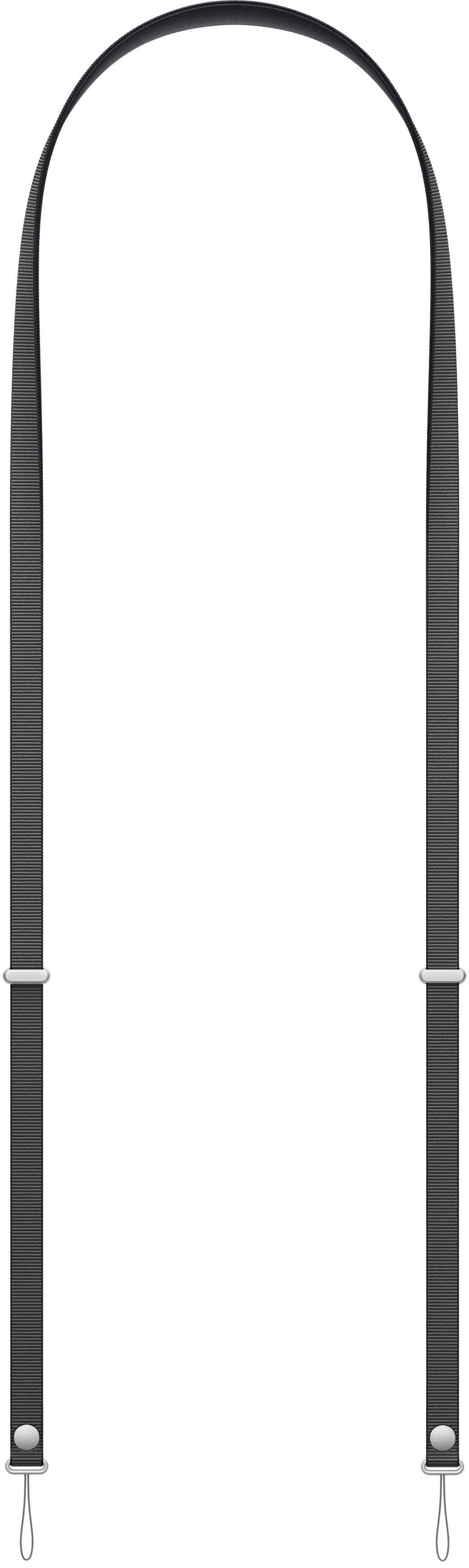 Apple - Crossbody Strap - Black - Front_Zoom