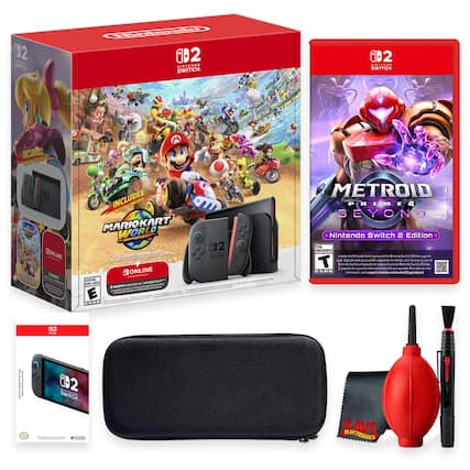 02 DRASTRIA SWITCH
Nintendo B2 NINTENDO SWITCH.
02 NINTENDO SWITCH
INCLUDES
202 MATIONART BONLINE MONTH
INCLUDES INCLUS+ MARIOKART WORLD FULL AMEDOWNLOAD* DESCHIA DEARIO EXPE TELEPART ONLINE - GIURYONE MEMBERSHIP NEWS&BUT MONTHINDIVIDUAL 3
GB2 SWITCH
METROID PRIME4 BEYOND Nintendo Switch 2 Edition EEN ADOLESCENTES Inds in Notends Swith game DE the Ninterate Swith 2Edition aagrade T pook Upgrode pod ovolable sepoutely fo dietal vit Incle segide Nintendo Saitch paspet de crope - versin Notends Swith 2 Edice poquette de mejora tamben - par separads Pero obterver es ESRB informacin, visite
ESRB
2 -
PRODUCTORE
EB2 SWITCH 1 SEED
GIVE ELECTRONICS - E10+ (Everyone 10+)