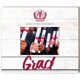 Jardine - LLU Lions 13.5" x 11.5" Grad Frame - White