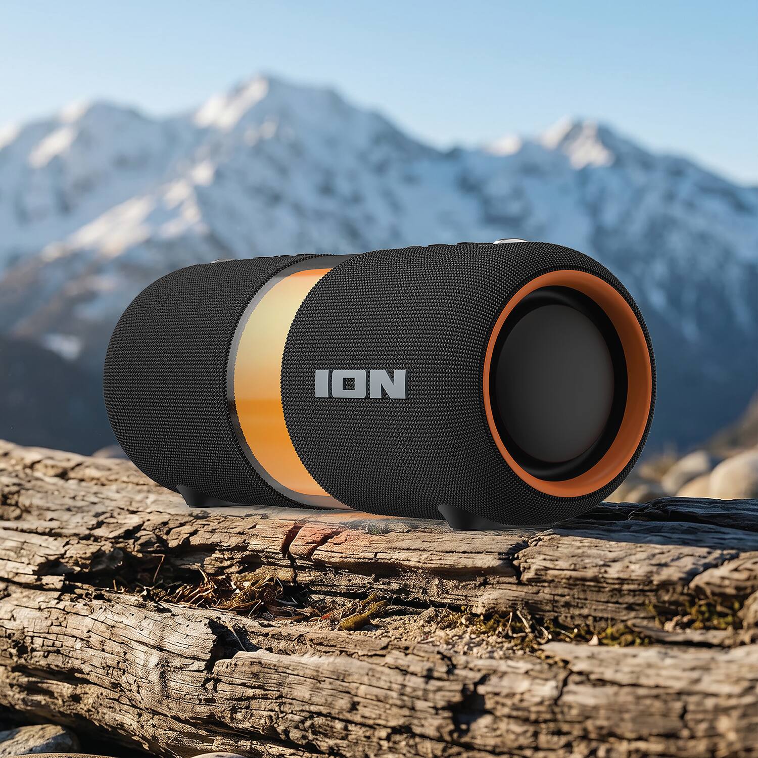 ION Audio 40W Bluetooth Speaker, Rechargeable, 360° LED Light Ring, TWS ...