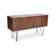 Front. Burrow - Carta Mid Century Modern Credenza - Walnut.
