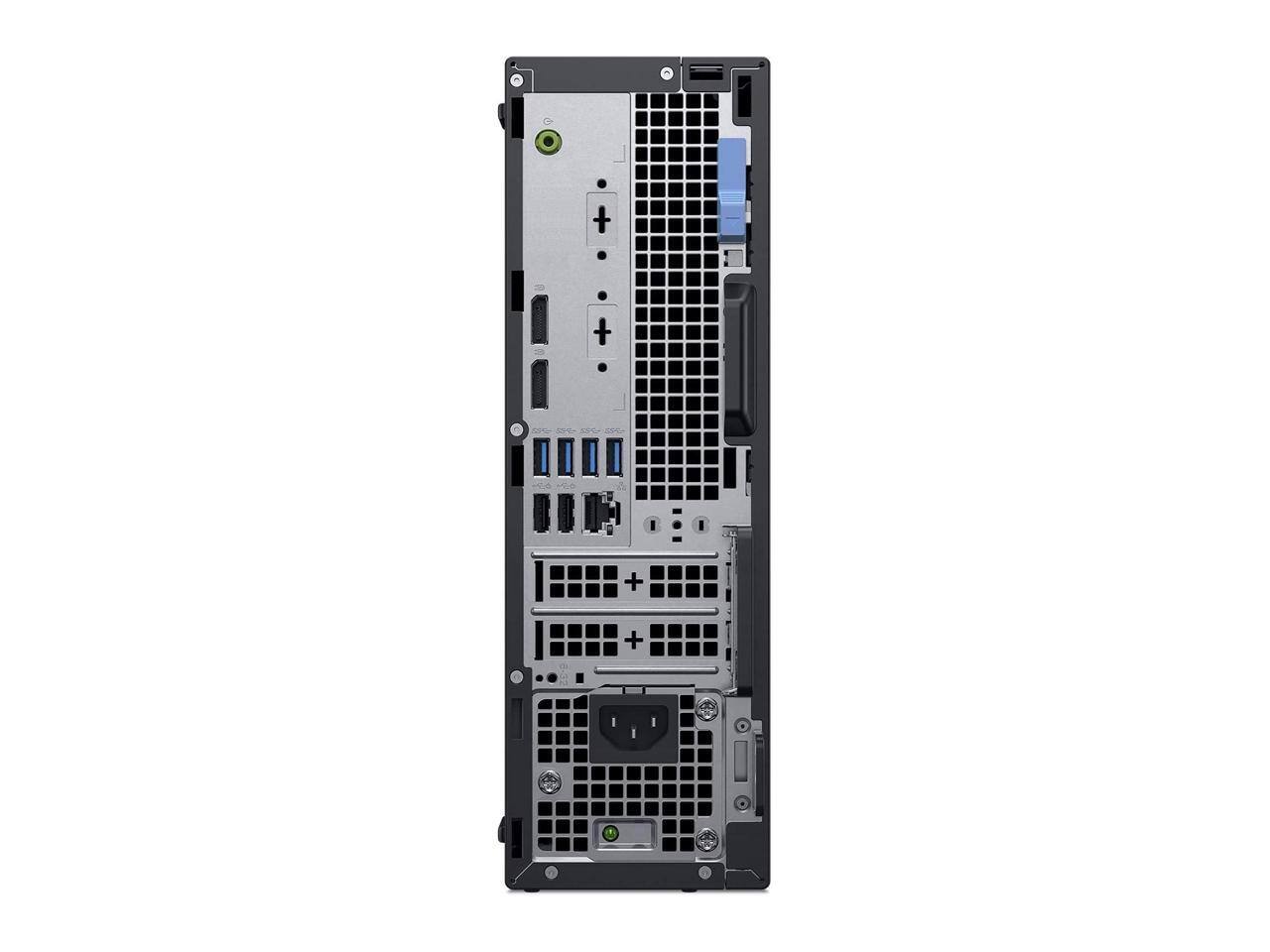 Alt View 1. Dell - Dell 7070-SFF Desktop Intel Core i9-9900 3.1GHz 32GB Memory 1TB SDD Windows 11 Pro 64-bit - Black.