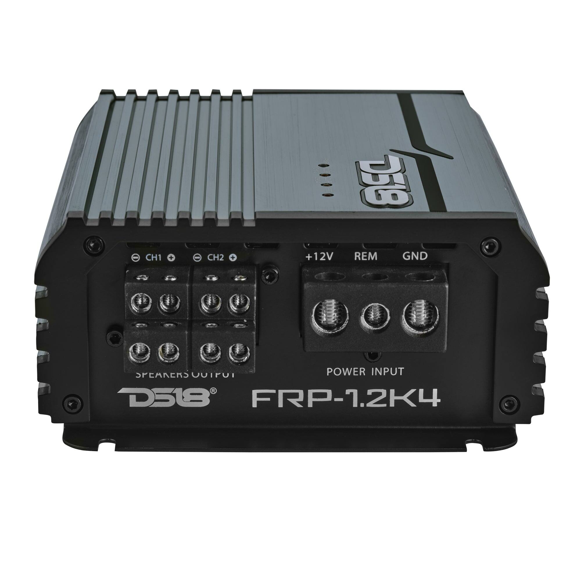 CH1  
CH2  
+12V  
REM  
GND  
POWER INPUT  
SPEAKERS OUTPUT  
D58  
FRP-1.2K4