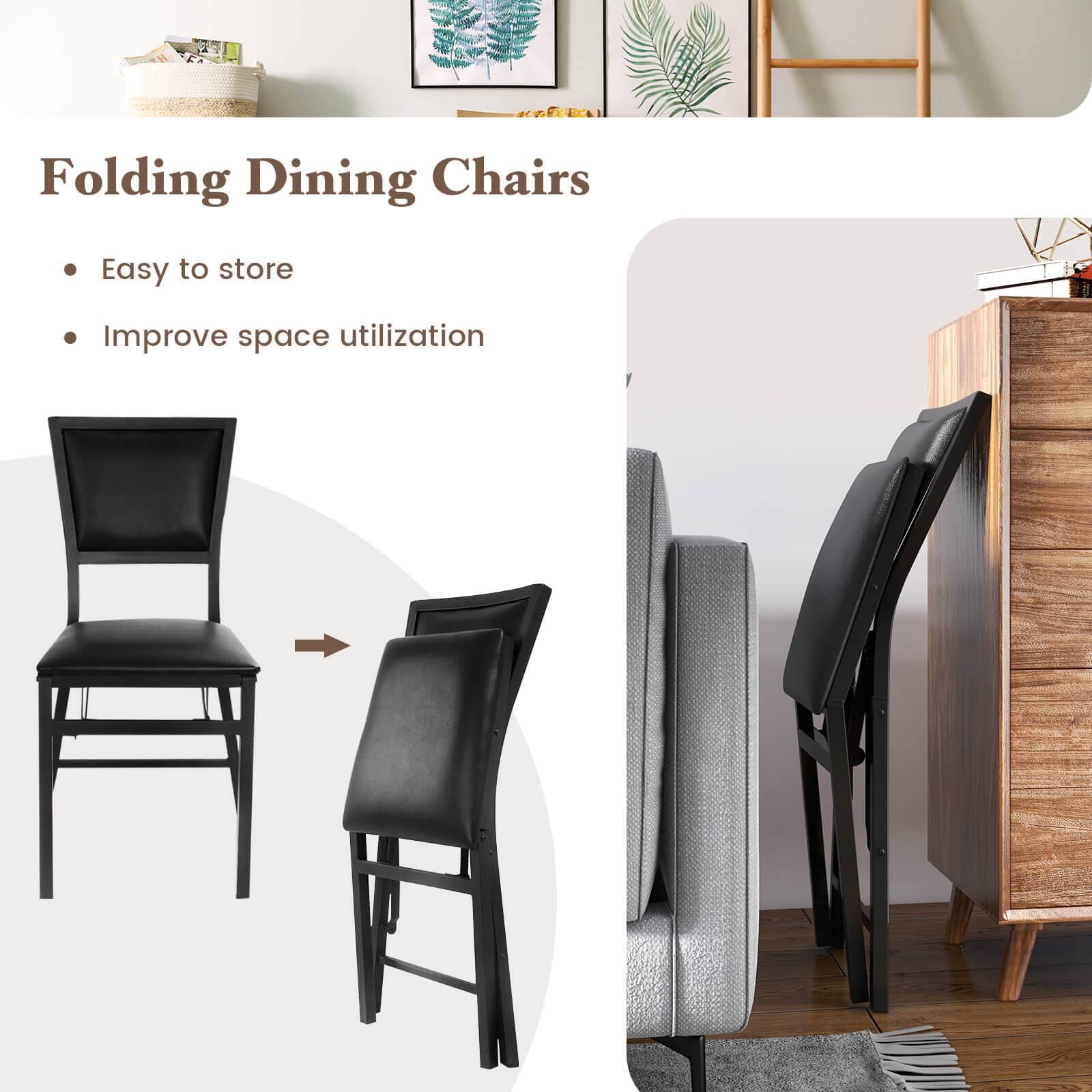Folding Dining Chairs

- Easy to store
- Improve space utilization