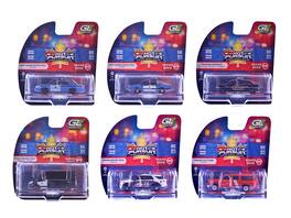 "Hot Pursuit - Canada Special Edition" Set of 6 Police Cars 1/64 Diecast Model Cars by Greenlight - Multi
