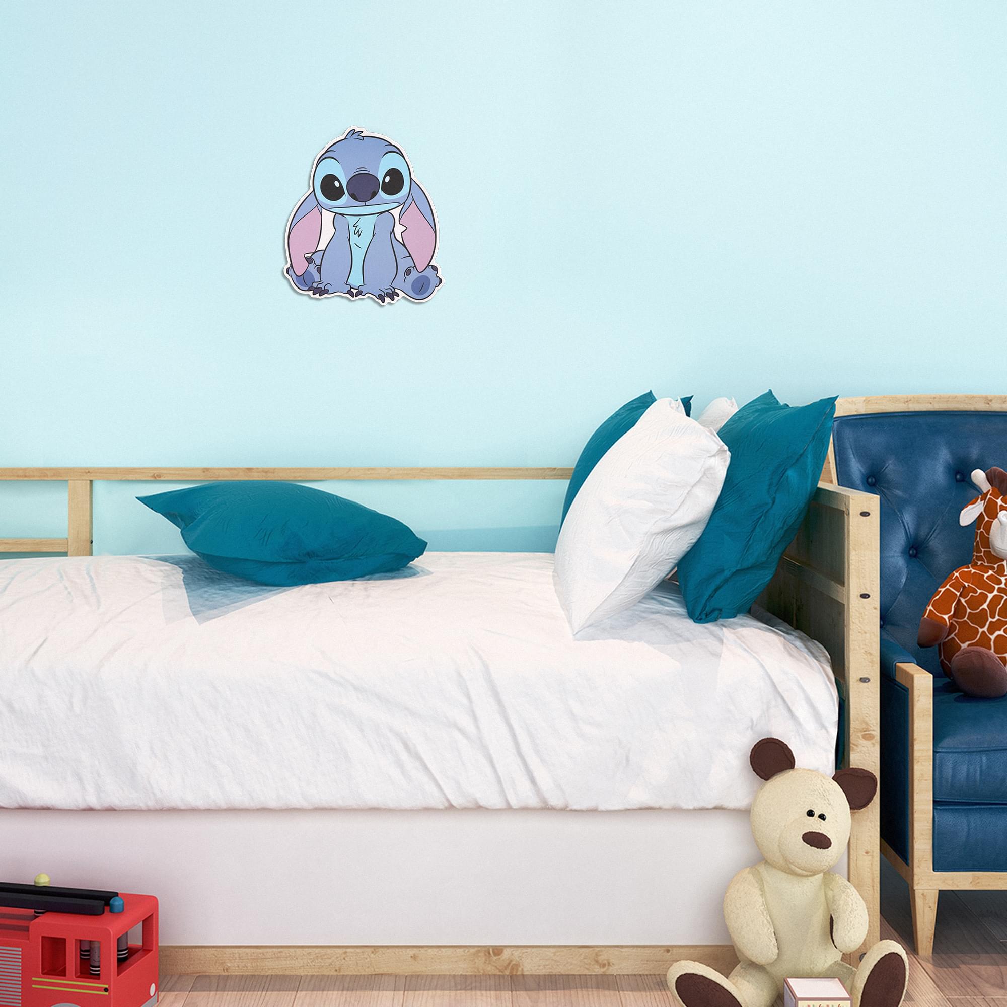 Alt View 4. Silver Buffalo - Disney Lilo & Stitch Cute Pose Die-Cut Wooden Wall Art | 7 x 8 Inches - Blue.