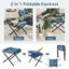 2 In 1 Foldable Footrest (Footrest & Stool)