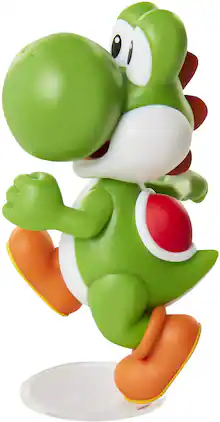 Jakks Pacific - Super Mario World of Nintendo 2.5 Inch Figure | Running Yoshi - Green