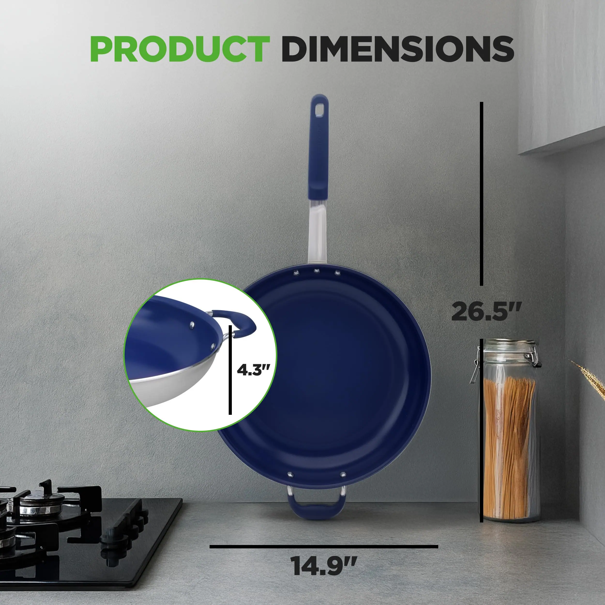 PRODUCT DIMENSIONS

- 26.5"
- 4.3"
- 14.9"