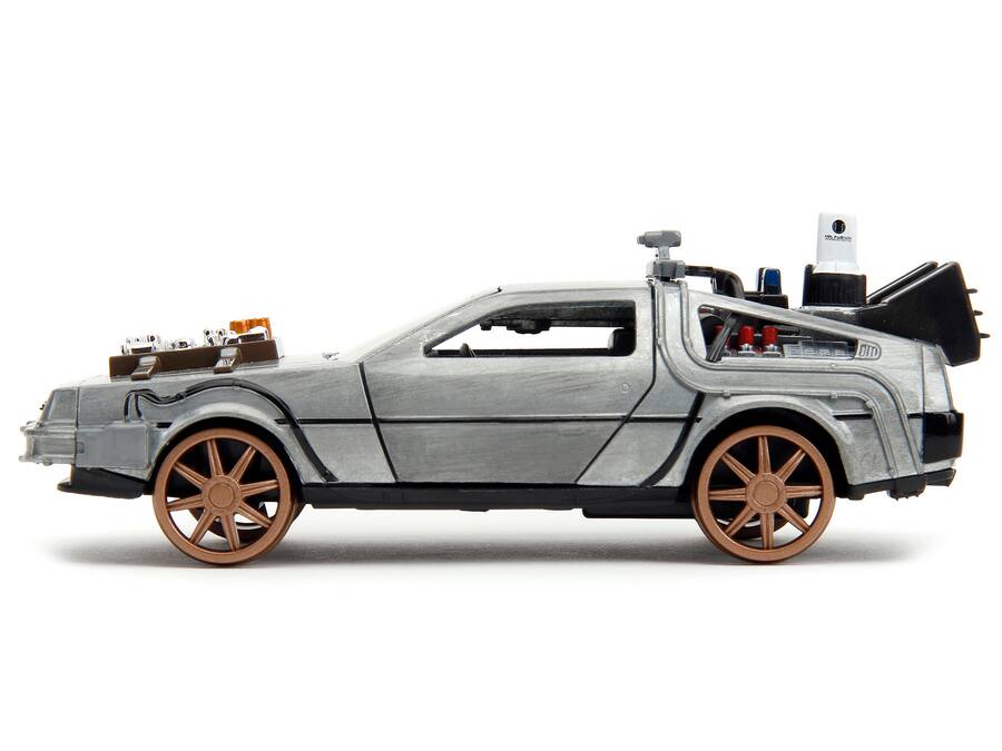 De Lorean DMC-12 Back To The Future III (Rail) (De Volta para o Futuro De Lorean DMC-12 Back To The Future III (Rail) (De Volta para o Futuro