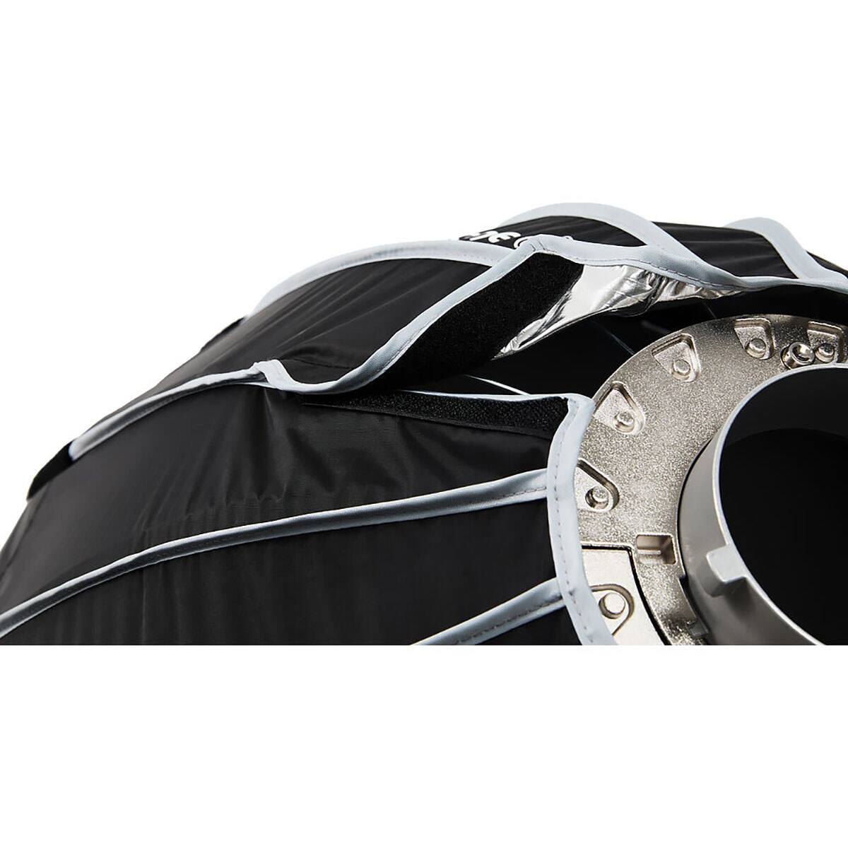 Alt View 2. Aputure - Aputure Quick Dome 60 60cm Circular Bowens Mount Softbox for STORM 400x LED Light.