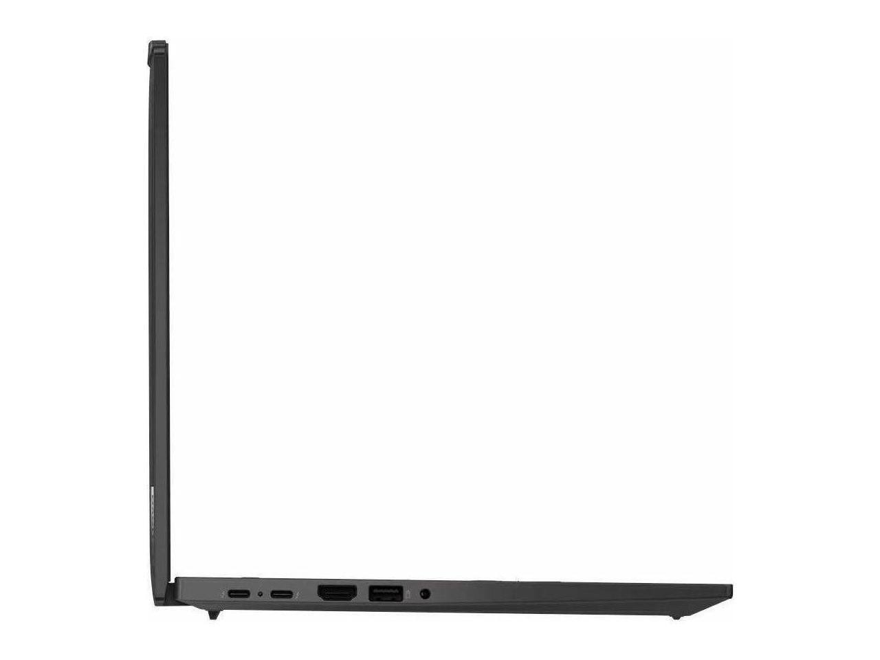 Alt View 10. Lenovo - Lenovo ThinkPad T14 Gen 5 21MC004YUS 14" Touchscreen Notebook - WUXGA - 60 Hz - AMD Ryzen 7 PRO 8840U - 32 GB - 512 GB - Black.