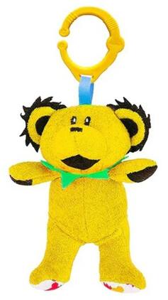 PopMarket - Grateful Dead - Daphyl's - Grateful Dead - Dancing Bear - Interactive Plush (Yellow) DAPGDPB_Y - COLLECTIBLES - Multicolor