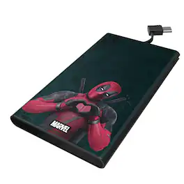 Keyscaper - Marvel Badge 5000mAh Flat Powerbank - Deadpool 2