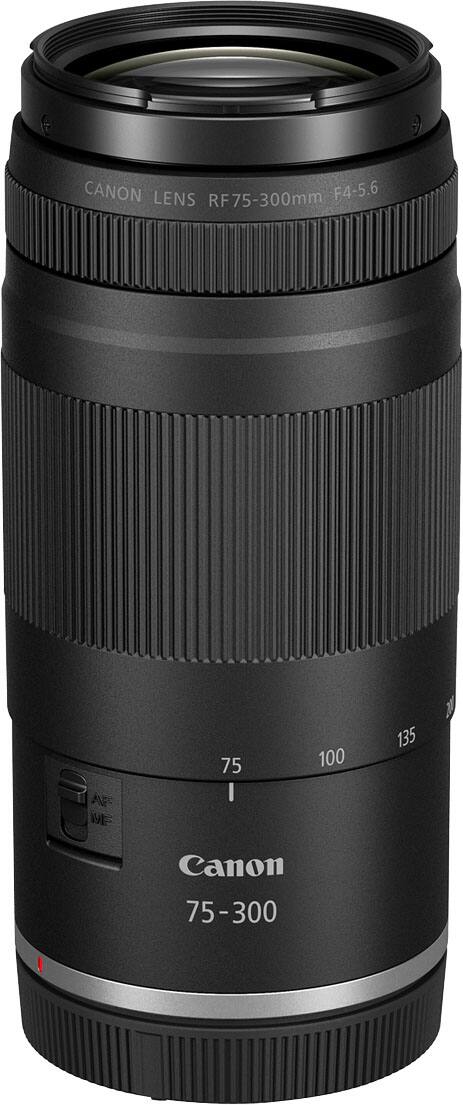 Canon RF75 300mm F4 5.6mm Telephoto Zoom Lens for EOS R Series Canon RF75 300mm F4 5.6mm Telephoto Zoom Lens for EOS R Series