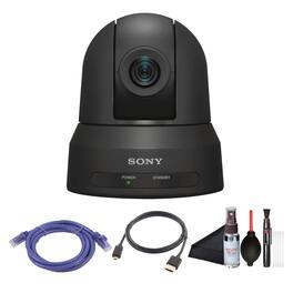 Sony - SRG-X40UH PTZ Camera + Ethernet & HDMI Cables + Cleaning Set - Black