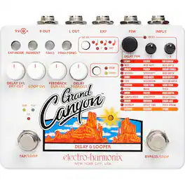 Harmonix - Grand Canyon Delay and Looper Pedal GRAND CANYON - White
