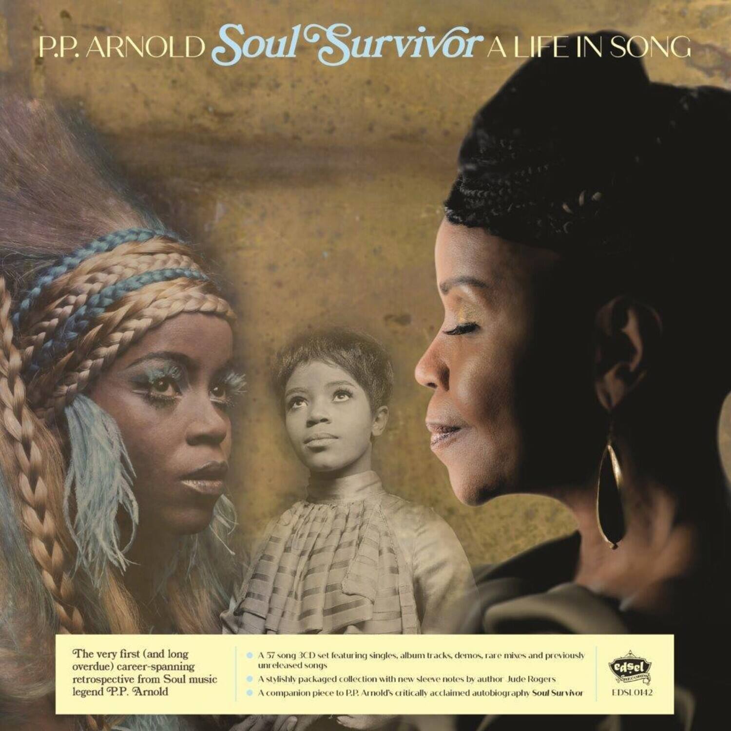 P.P. Arnold - Soul Survivor: A Life In Song - Deluxe Gatefold 3CD Set   - COMPACT DISCS