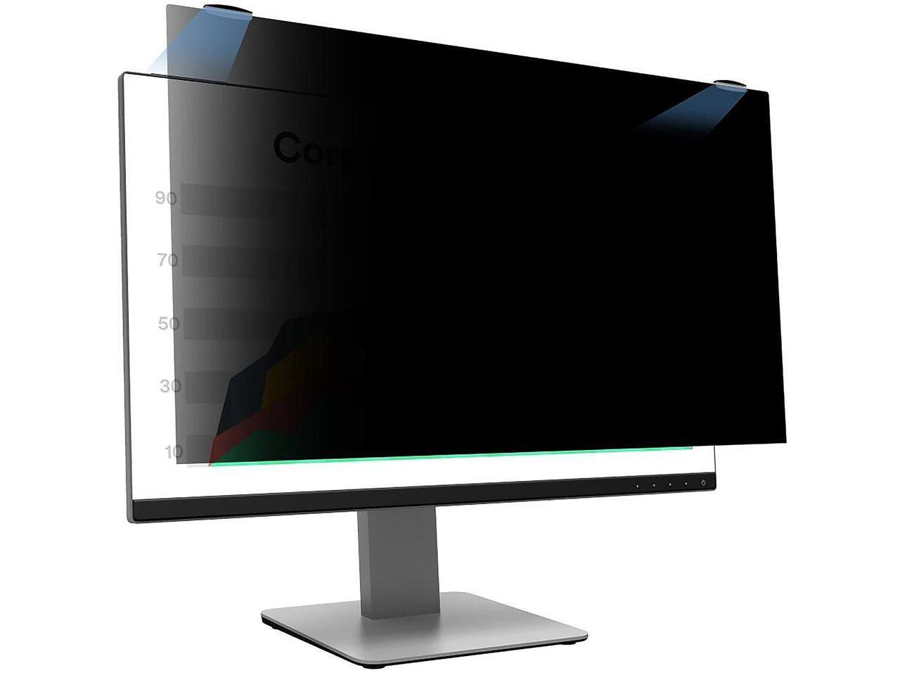 Alt View 7. 3M - 3M Privacy Screen Filter - 23" Widescreen LCD - Scratch & Fingerprint Resistant, Anti-Glare - false.