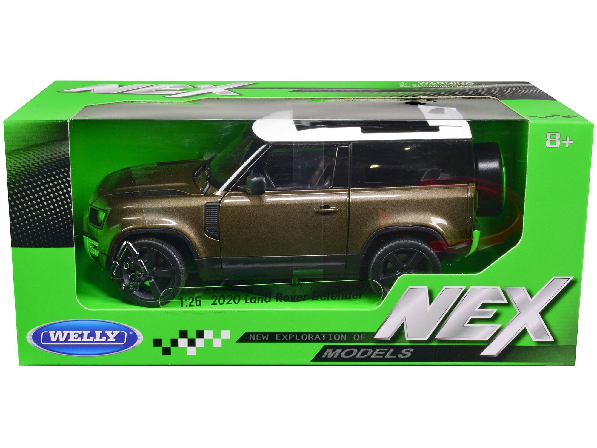 U ades E 8+ 2P DI PET WELLY 2020 Land Rover Defender 1:26 NEW EXPLORATION MODELS OF NEX