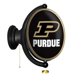 The Fan-Brand - Purdue Boilermakers Logo 21'' x 23'' Rotating Lighted Wall Sign - Multicolor