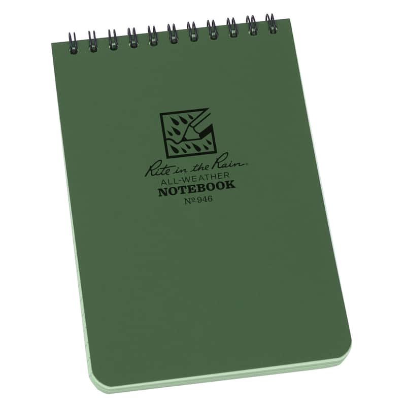 Rite in the Rain - 4 in. W X 6 in. L Wire-O Green All-Weather Notebook price history on PriceWatchPro