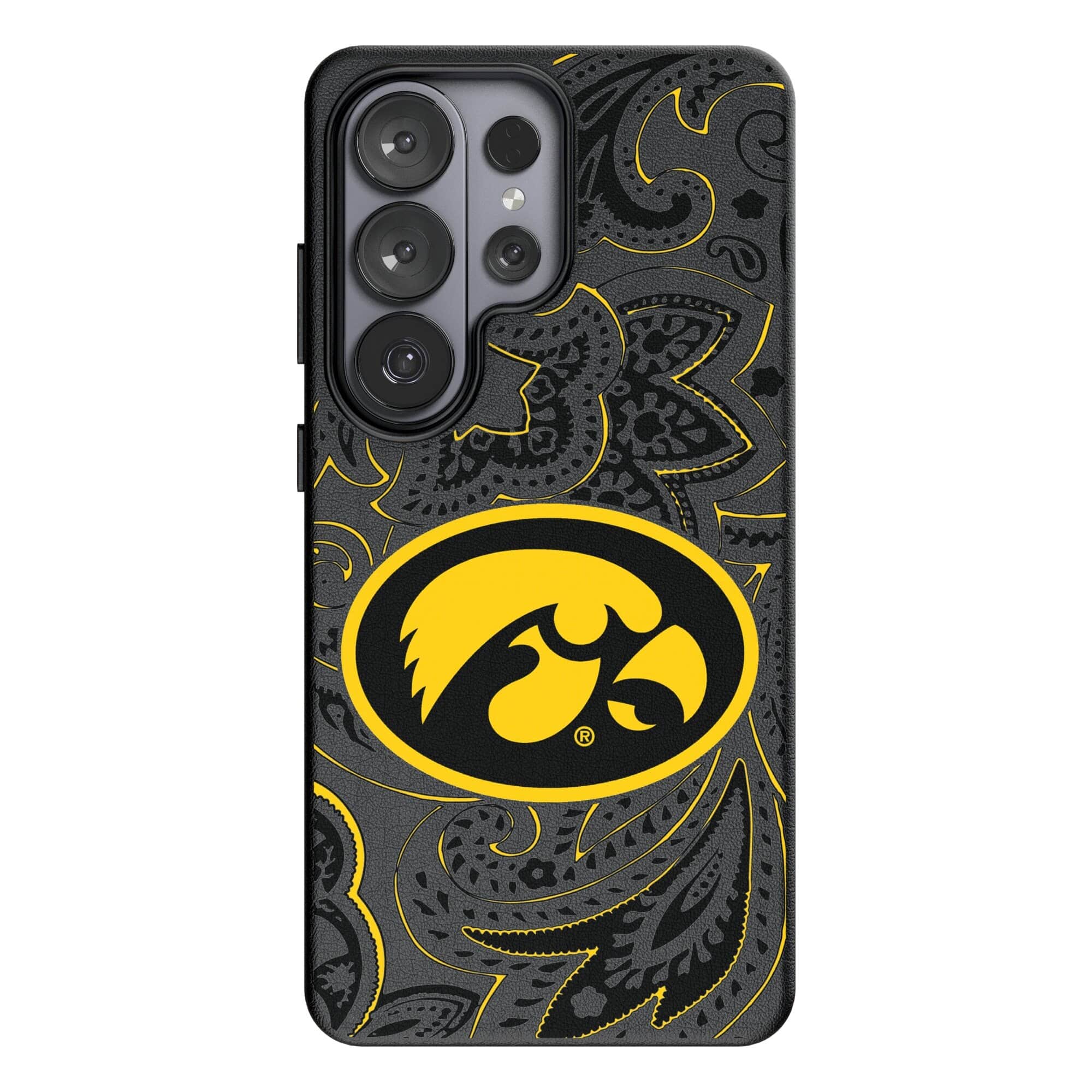 Keyscaper - NCAA - Iowa Hawkeyes Paisley Galaxy Magnetic Bump Case - S25 Plus - Black price history on PriceWatchPro