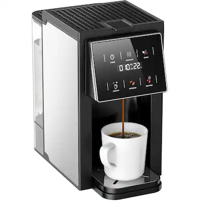 AIRMSEN In Single Serve Coffee Maker with Grinder, K Cup