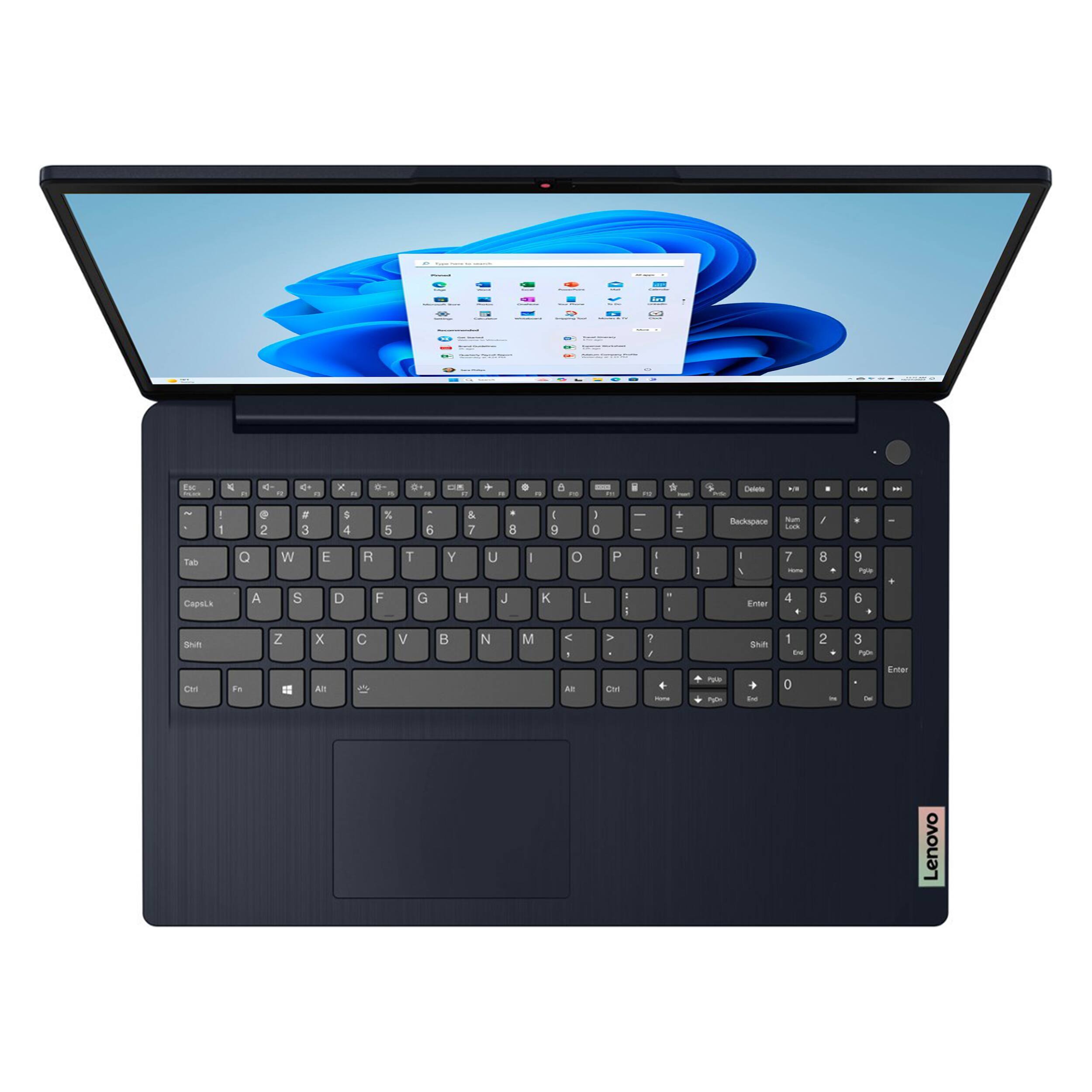 Sure, here is the corrected and grouped text from the image:

**Keyboard Layout:**
- Q W E R T Y U I O P
- A S D F G H J K L
- Z X C V B N M
- 1 2 3 4 5 6 7 8 9 0
- Tab Caps Lock Shift Ctrl Fn Alt Windows
- Delete Backspace Enter

**Touchpad:**
- Lenovo

**Screen:**
- Windows 10
- Start Menu with various icons and options

**Additional Text:**
- Bekapac
- ad / dab CApeLA
- Ender 7 - 4 . B 5 9 ra 6 . Shn CS Fe Z x A C + V N M V 1 An V . CH 7 / ~S nn Sn t 1 - 0 2 3 Pan - Evmar Lenovo