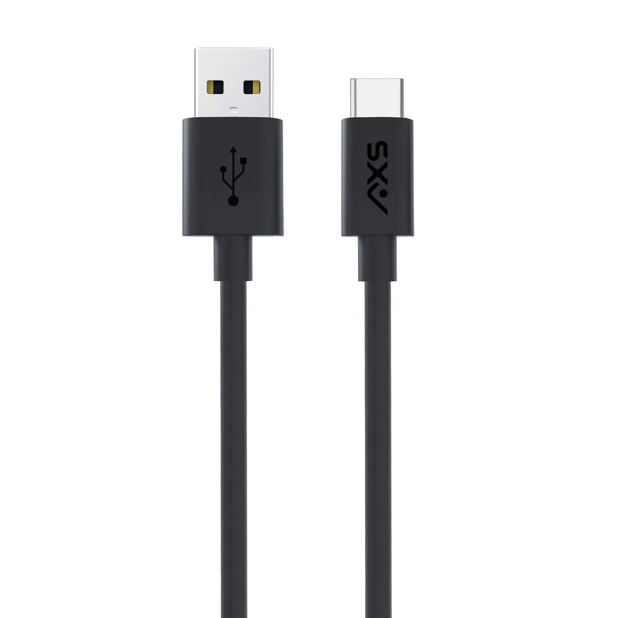 AXS - PROCharge Cable USB-A to Type-C 4FT - Black