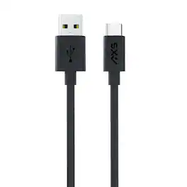 AXS - PROCharge Cable USB-A to Type-C 4FT - Black