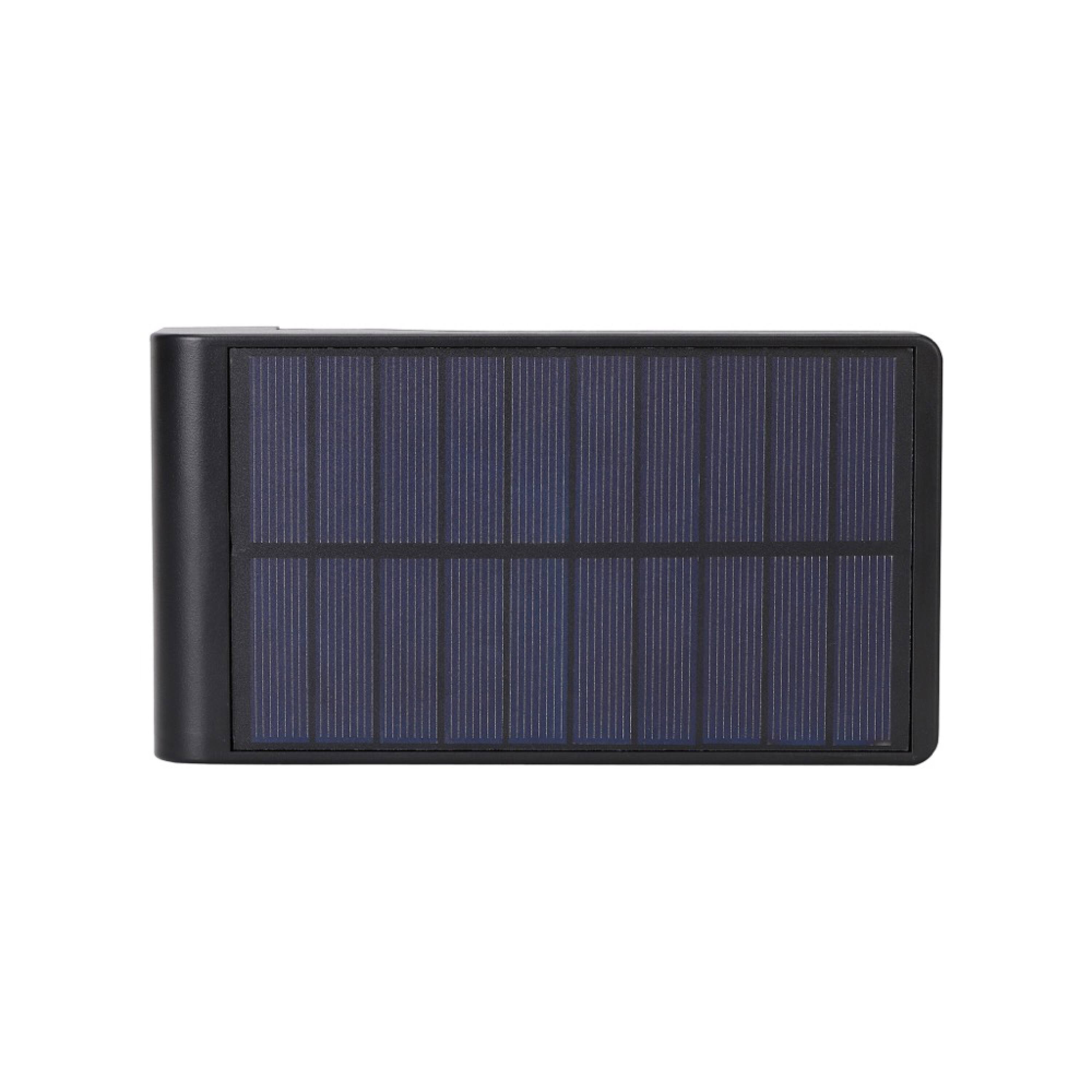 Alt View 7. Techko Maid - Outdoor Solar LED L-Shaped Weather Resistant Path Lights, Modern Minimal Design (2-Pack) - Black.