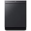 Samsung - 38 dBA Bespoke AI Dishwasher with 3rd Rack Washing System - Matte Black Steel